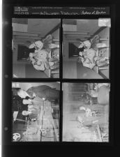 Halloween pictures; pictures of doctors (4 Negatives (November 17, 1958) [Sleeve 46, Folder c, Box 16]