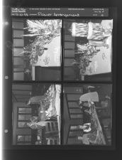 Flower arrangement (4 Negatives (December 10, 1958) [Sleeve 19, Folder d, Box 16]