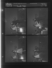 Awards night (4 Negatives) (May 14, 1958) [Sleeve 39, Folder a, Box 15]
