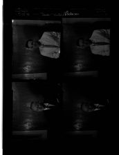 Photos of men: "Booger" Scales and Mr. Dickerson (4 Negatives) (May 24, 1958) [Sleeve 15, Folder b, Box 15]