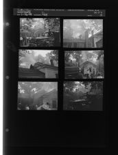 House fire (6 Negatives) (May 26, 1958) [Sleeve 19, Folder b, Box 15]