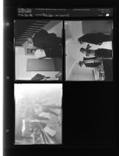 Prowler arrested (3 Negatives) (June 20, 1958) [Sleeve 36, Folder c, Box 15]