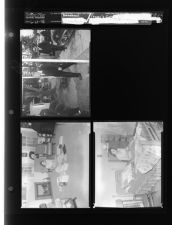 Baseball promoter at dinner; Peggy's Saturday feature - Bride-to-be (3 Negatives) (June 21, 1958) [Sleeve 38, Folder c, Box 15]