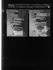Lutheran minister with group of people (2 Negatives) (June 25, 1958) [Sleeve 45, Folder c, Box 15]