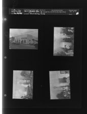 Building fire (4 Negatives) (June 30, 1958) [Sleeve 52, Folder c, Box 15]