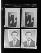 Re-photos of men (4 Negatives) (August 29, 1958) [Sleeve 45, Folder e, Box 15]