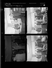 Group of men (4 Negatives) (January 18, 1958) [Sleeve 29, Folder a, Box 14]