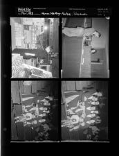 Working women feature; Cheerleaders (4 Negatives) (March 1, 1958) [Sleeve 6, Folder c, Box 14]