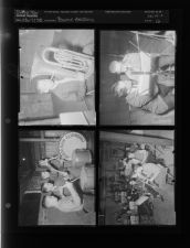 School band feature (4 Negatives), March 6-7, 1958 [Sleeve 16, Folder c, Box 14]