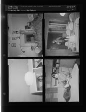 Feature on women's hats (4 Negatives), April 4-5, 1958 [Sleeve 19, Folder d, Box 14]