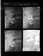 Car wreck; National forensic winner (4 Negatives) (April 21, 1958) [Sleeve 16, Folder e, Box 14]