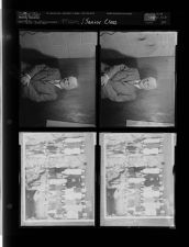 Photo of man; Senior class (4 Negatives), April 25-26, 1958 [Sleeve 30, Folder e, Box 14]