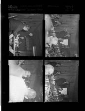 Caveanu visit (5 Negatives), April 25-26, 1958 [Sleeve 31, Folder e, Box 14]