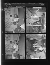 Fashion show models (4 Negatives), January - April 1958, undated [Sleeve 6, Folder f, Box 14]