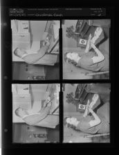 Christmas cards (4 Negatives) (November 27, 1957) [Sleeve 68, Folder b, Box 13]