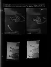 French award winner; Men attending Presbyterian conference (4 Negatives) (May 13, 1957) [Sleeve 32, Folder a, Box 12]