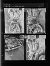 Car wreck in which a woman was killed (4 Negatives) (May 21, 1957) [Sleeve 47, Folder a, Box 12]
