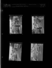 Motorcycle wreck (4 Negatives) (May 25, 1957) [Sleeve 55, Folder a, Box 12]