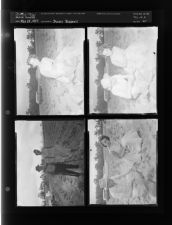 Shirley Bagwell (4 Negatives) (May 28, 1957) [Sleeve 61, Folder a, Box 12]