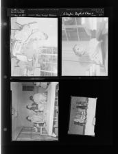Miss Pingel feature; Site of Arlington Baptist Church (4 Negatives) (May 27, 1957) [Sleeve 63, Folder a, Box 12]