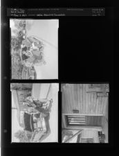 Ladies attending convention; Door of house (3 Negatives) (June 3, 1957) [Sleeve 2, Folder b, Box 12]