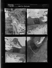 Water line construction (4 Negatives) (July 1, 1957) [Sleeve 1, Folder c, Box 12]
