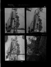 10th Street Construction (4 Negatives) (July 11, 1957) [Sleeve 21, Folder c, Box 12]