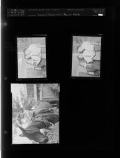 Three men; Boy on horse (3 Negatives) (July 17, 1957) [Sleeve 33, Folder c, Box 12]