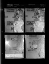 Arnold's feature: Girl in bedroom (4 Negatives) (August 25, 1957) [Sleeve 48, Folder d, Box 12]