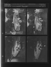 Wreck, 1954 Hudson and 1956 Rambler wagon (4 Negatives) (September 20, 1957) [Sleeve 15, Folder f, Box 12]