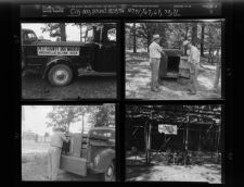 City dog pound (4 Negatives) (August 28, 1956) [Sleeve 3, Folder a, Box 11]