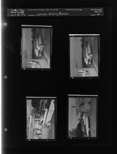 Car wrecks (4 Negatives) (November 25, 1956) [Sleeve 22, Folder d, Box 11]