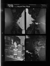 Farmville Christmas parade (4 Negatives) (December 1, 1956) [Sleeve 3, Folder e, Box 11]