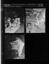 Santa Parade (4 Negatives), December 1956, undated [Sleeve 29, Folder e, Box 11]