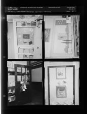 Farmville decorations (4 Negatives), December 1956, undated [Sleeve 32, Folder e, Box 11]