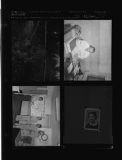 Stallings Air Force Base, Plane crash, Photo of woman (4 Negatives), August - December 1956, undated [Sleeve 35, Folder f, Box 11]