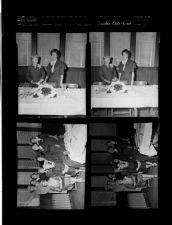 Garden Club (4 Negatives), August - December 1956, undated [Sleeve 15, Folder g, Box 11]