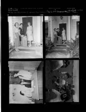 Junior Women's Club; Plan for 4-H achievement day; Greenville football team (4 Negatives), August - December 1956, undated [Sleeve 24, Folder g, Box 11]