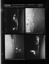 Tobacco fire (4 Negatives), August - December 1956, undated [Sleeve 35, Folder g, Box 11]
