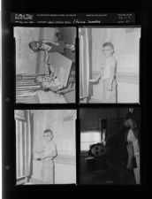 Wahl-Coates votes; Felicia Saunders (4 Negatives), August - December 1956, undated [Sleeve 21, Folder h, Box 11]