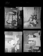 Feature on June bride (4 Negatives) (June 9, 1956) [Sleeve 6, Folder c, Box 10]