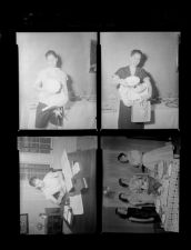 Feature on June bride (4 Negatives) (June 9, 1956) [Sleeve 7, Folder c, Box 10]