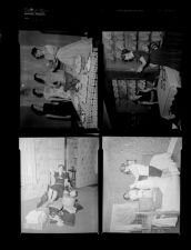 Feature on June bride (4 Negatives) (June 9, 1956) [Sleeve 8, Folder c, Box 10]