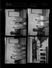 50 year and 25 year Masons; Fire Truck (4 Negatives), March - July 1956, undated [Sleeve 7, Folder d, Box 10]