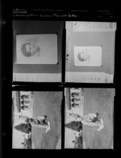 Man with rattle snake; Personnel (4 Negatives), March - July 1956, undated [Sleeve 34, Folder d, Box 10]