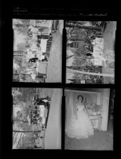 Lakewood Pines Garden Club Fair; Miss Linda Whichard (4 Negatives), March - July 1956, undated [Sleeve 26, Folder f, Box 10]