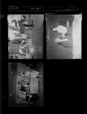 New officers of Falkland P.T.A.; Broom sale; Honorary member of English Club (4 Negatives), March - July 1956, undated [Sleeve 22, Folder g, Box 10]