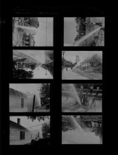 Water main burst (8 Negatives), March - July 1956, undated [Sleeve 39, Folder g, Box 10]