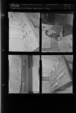 Model planes and ships (4 Negatives), December 1955 - February 1956, undated [Sleeve 26, Folder b, Box 9]