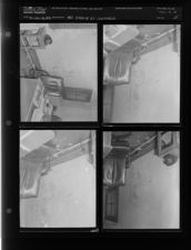 Wall cracking at courthouse (4 Negatives), December 1955 - February 1956, undated [Sleeve 25, Folder d, Box 9]